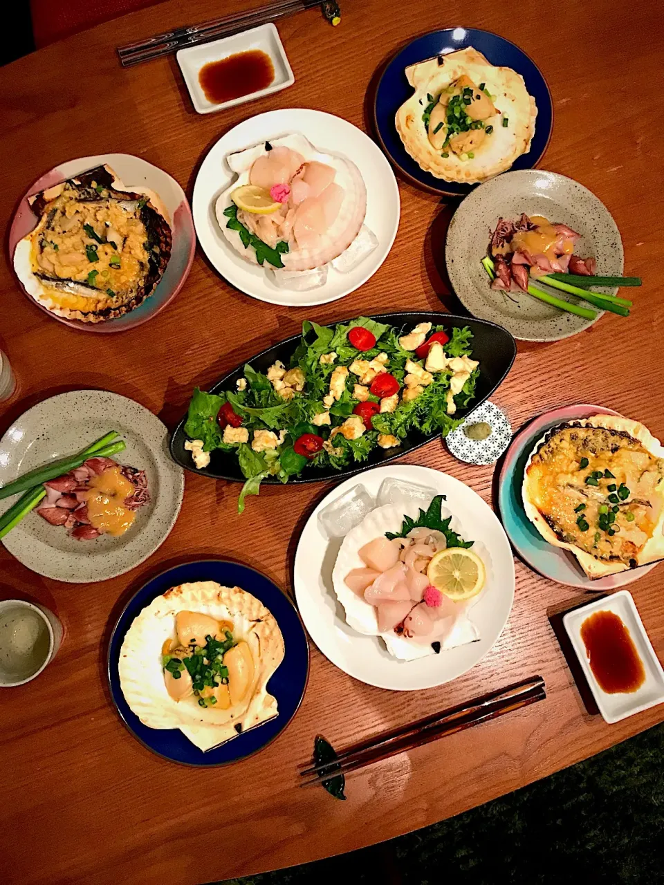 ほたてパーティ🍺🍶|呑兵衛料理家 おねこさん