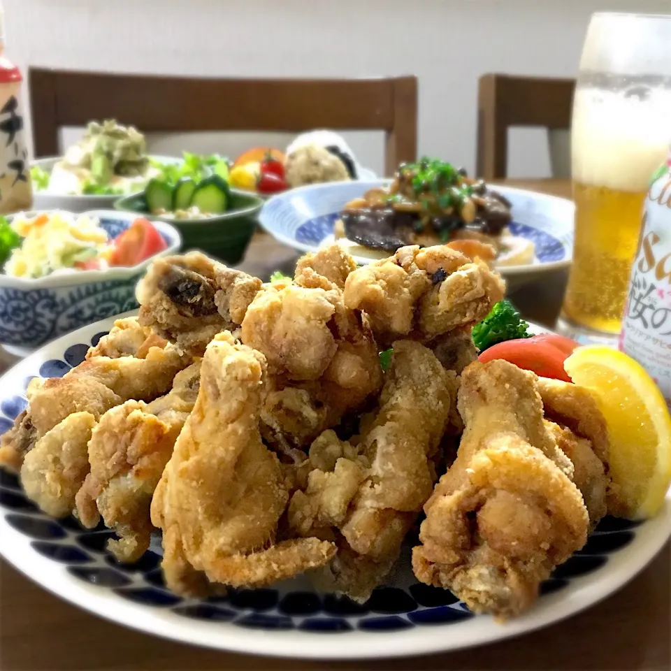 手羽元の塩唐揚げ|ゆかりさん