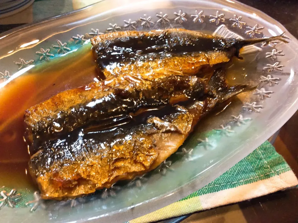 Snapdishの料理写真:イワシの蒲焼き🐟😻|アライさんさん