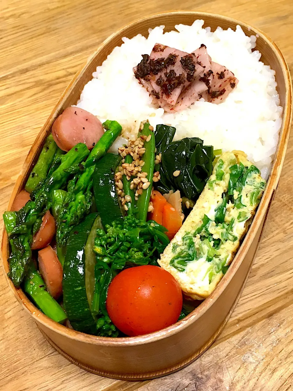 Snapdishの料理写真:2018.4.10(火)のお弁当|Kouji  Kobayashiさん