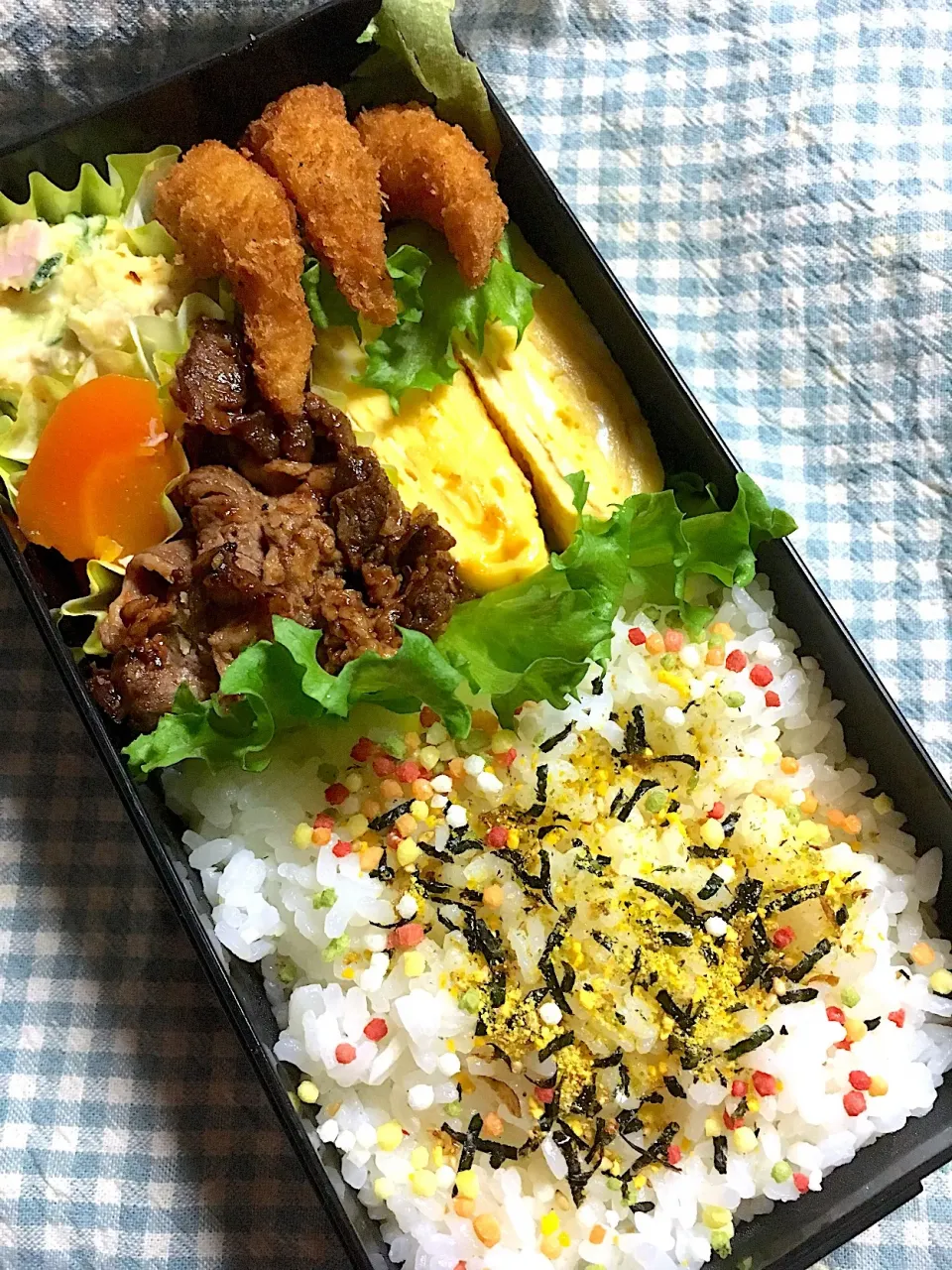 高校初弁当🍱頑張れ👍|ケンケンさん