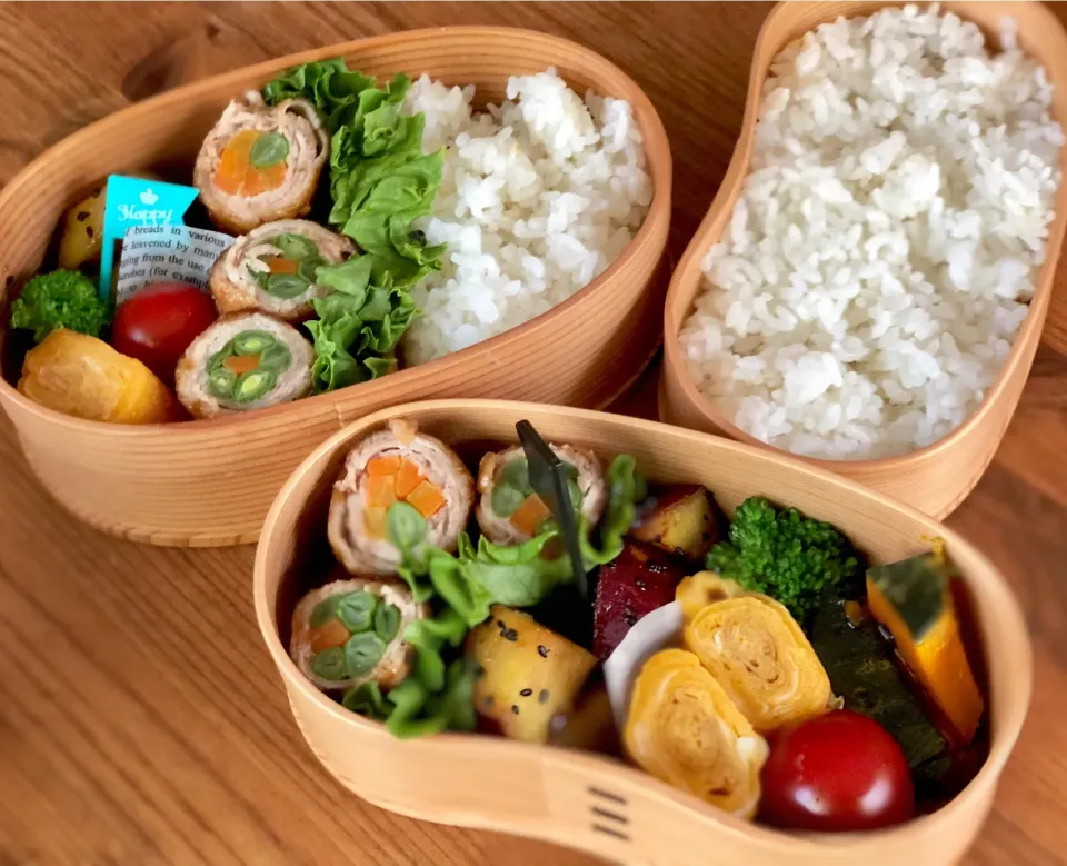 4/10 お弁当🍱🍱|カタツムリさん