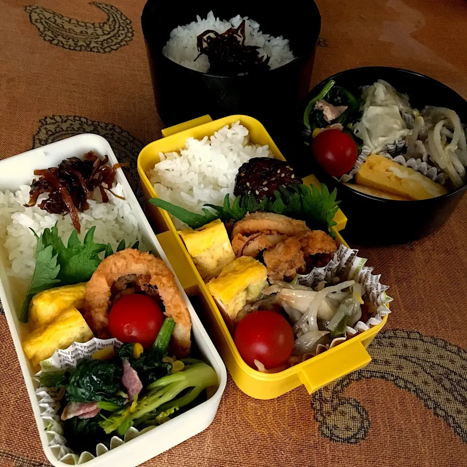 Snapdishの料理写真:#今日のお弁当🍱|renharuruさん