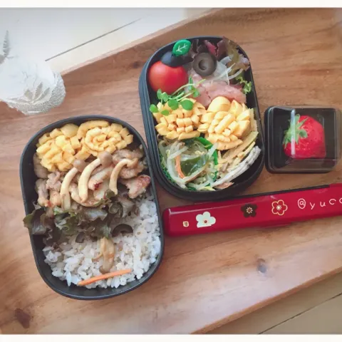 「わかめスープ わかめとたまごのスープ 3袋入」を使ってみたSnapdishの料理・レシピ写真:JK弁当🌸2018.4.10(Tue.)