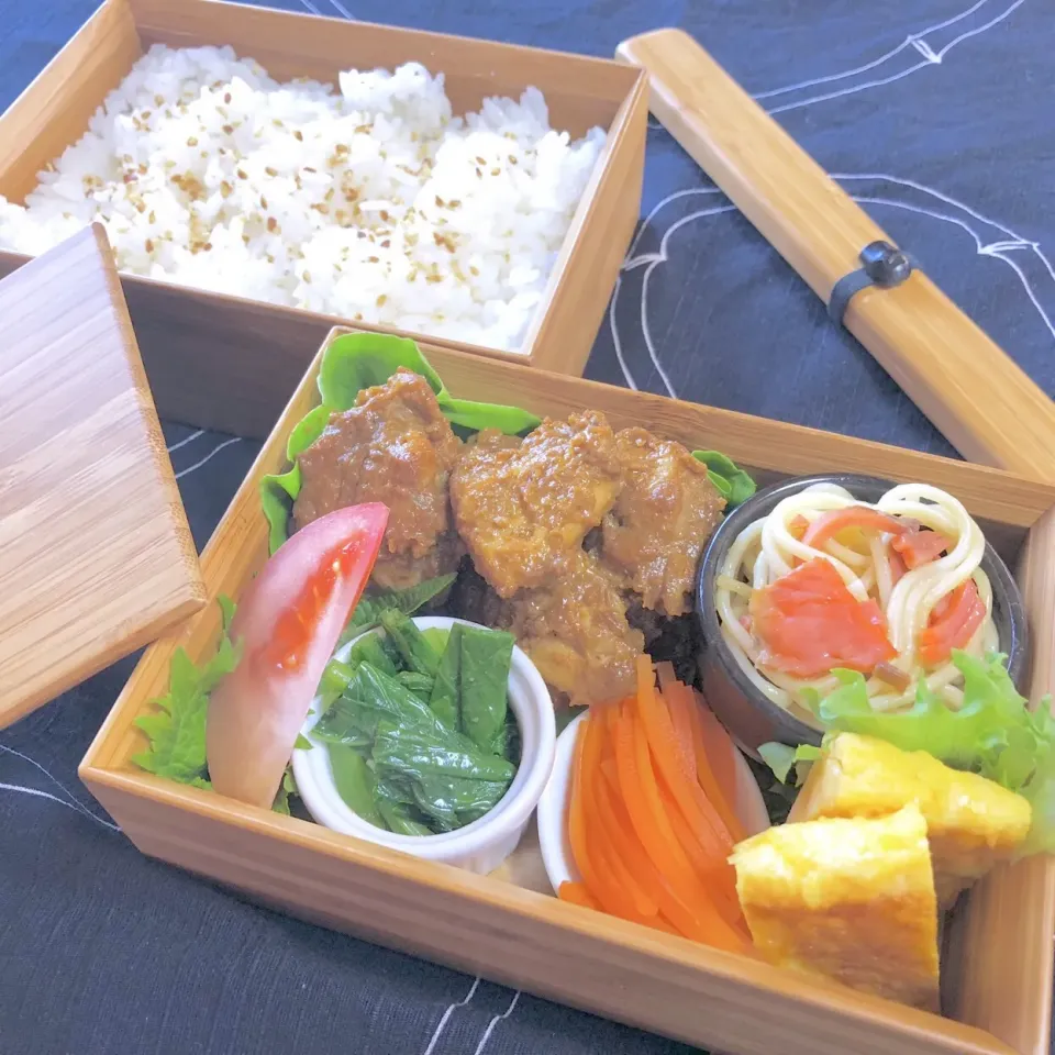 Snapdishの料理写真:20180410 tue・王子お弁当◡̈⋆|《 Rie 》pochiko3xxxさん