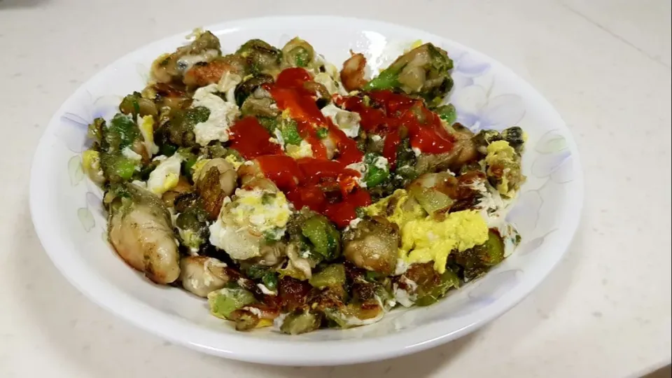 Fried oysters|steven z.y.さん