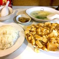 横浜野毛 萬里 麻婆豆腐定食