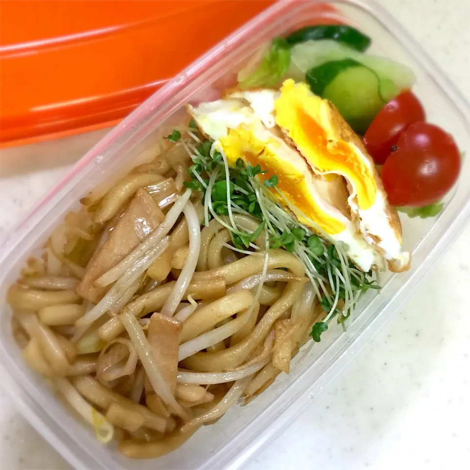 Today's lunch box.焼うどん〜💕|hoppycowさん