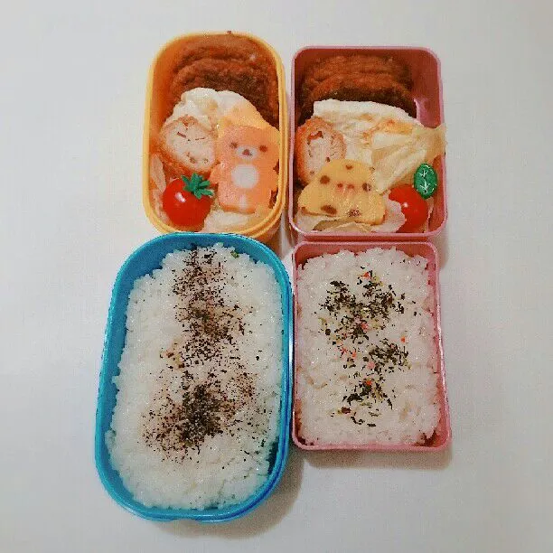 4/11(水)の二人弁当🍱|ふみぃさん