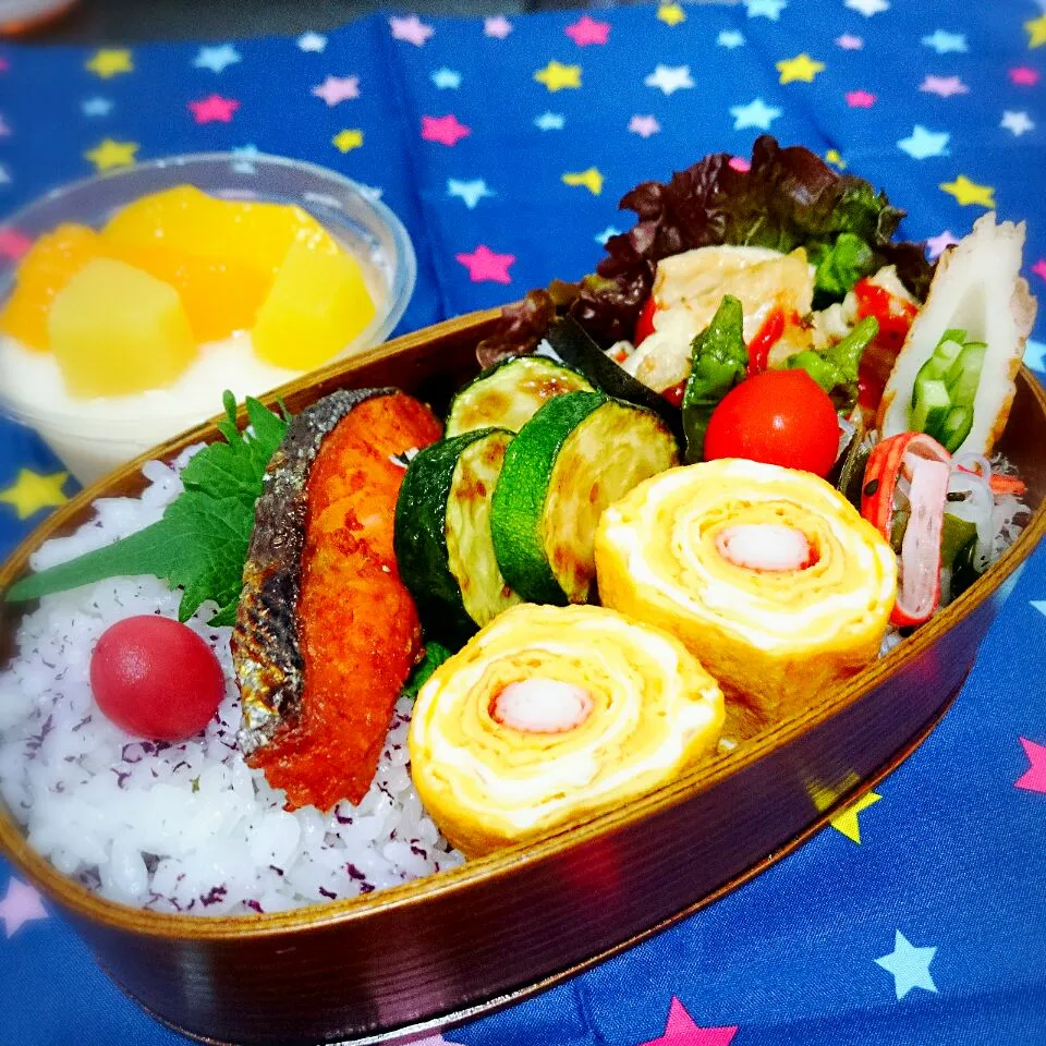 男子高校生♡お弁当 #お弁当 #牛乳 かんてん|𓇼𓆉𝓜𝓪𝓶𝓲𓆉𓇼さん