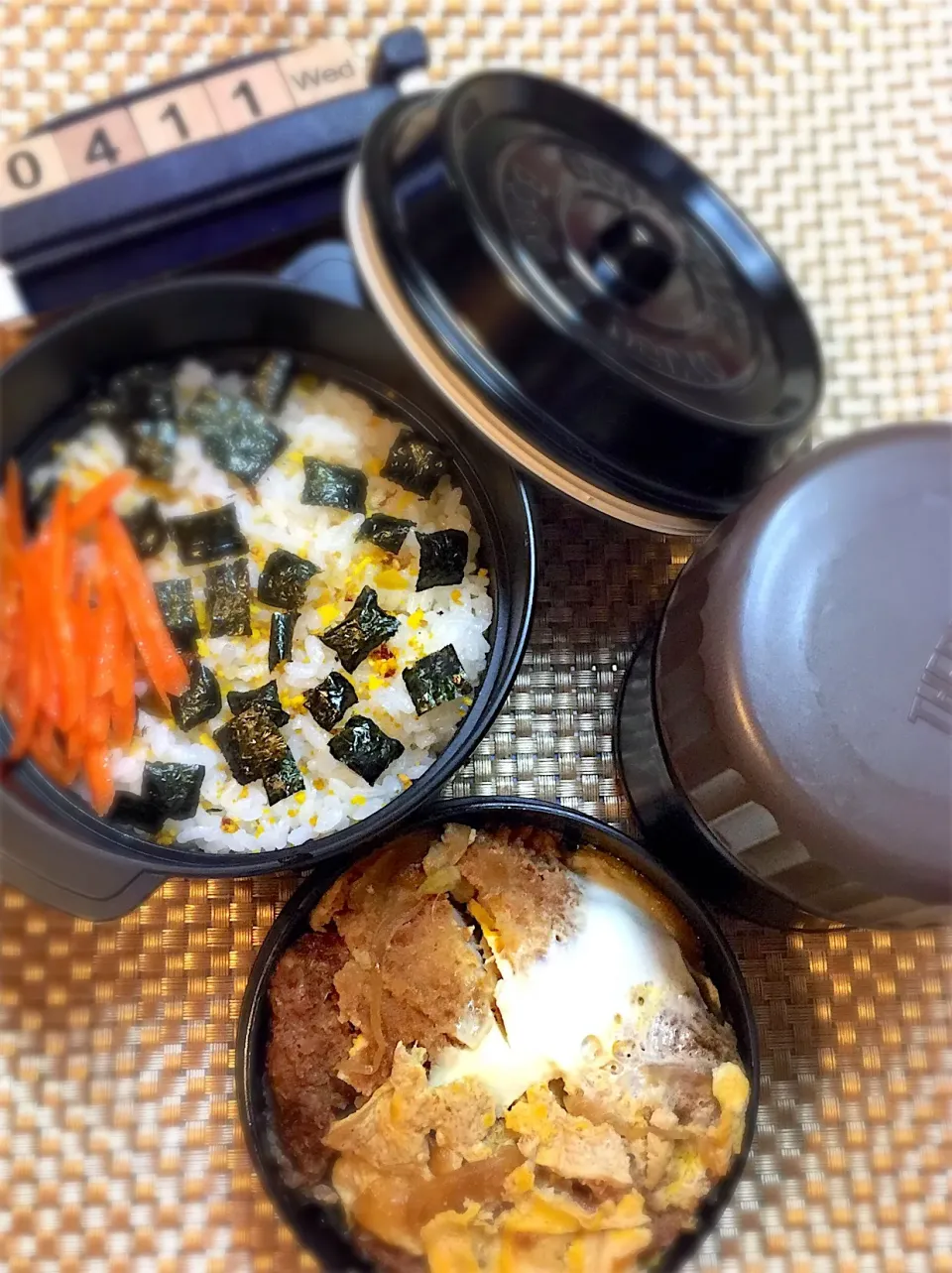 カツ丼弁当☆4/11|yu-co☆さん