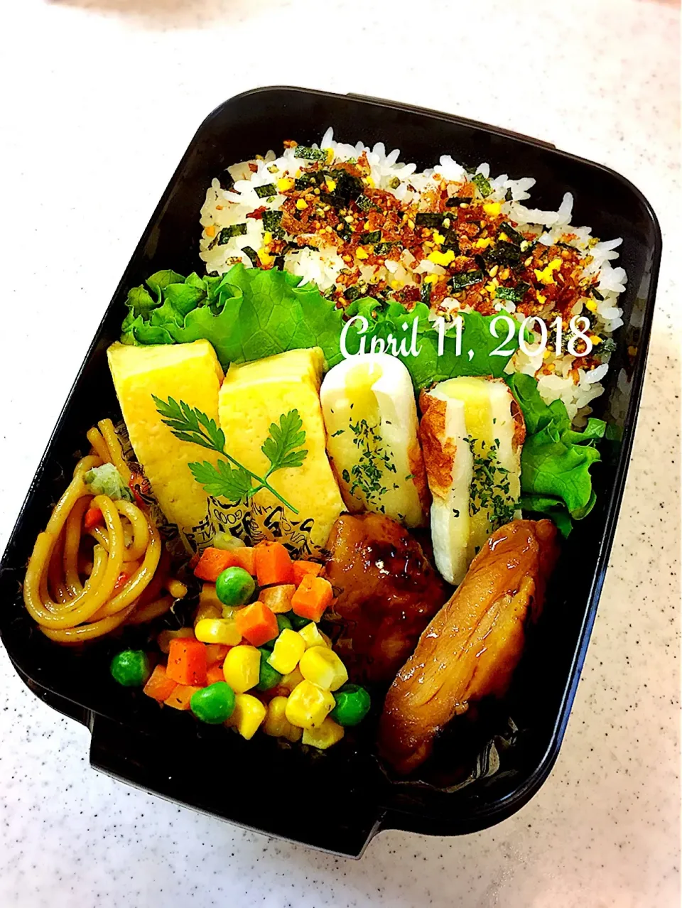 Snapdishの料理写真:今日のお弁当|yumiさん