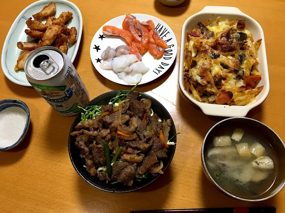 Snapdishの料理写真:昨日の夜ごはん☆2018.4.10.|kimikimiさん