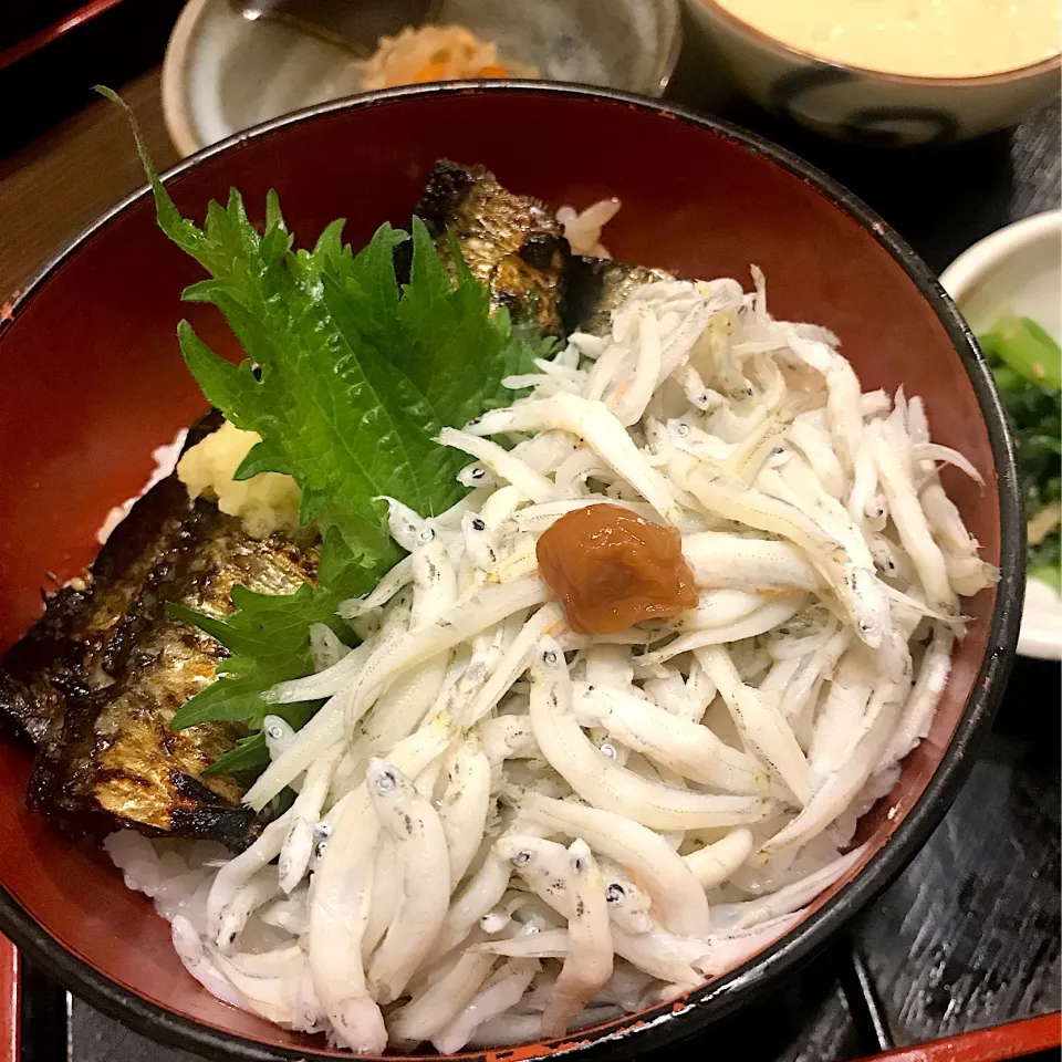 釜あげしらすと焼いわしの親子丼|r1990297さん