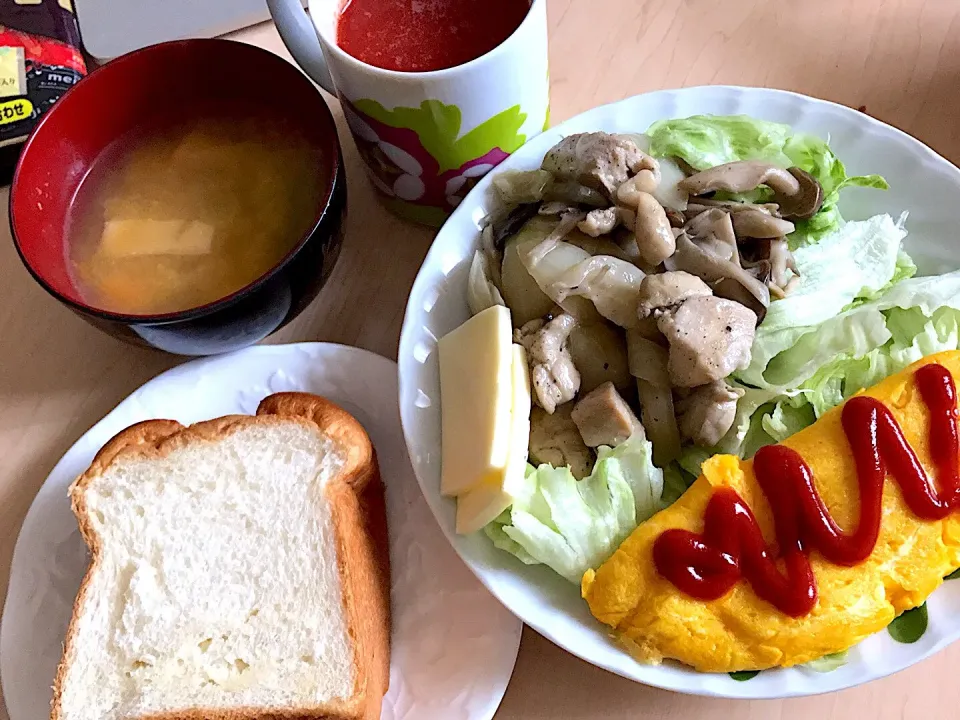 Snapdishの料理写真:4月11日昼食|ばぁさんさん