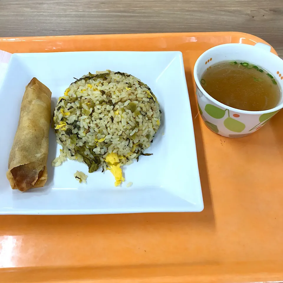 高菜チャーハンと春雨スープ*\(^o^)/*|すかラインさん