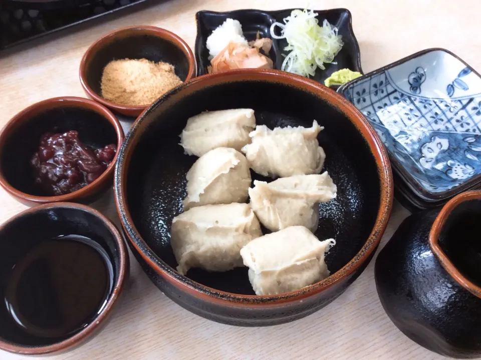 これは初めて食べた😋
そばがき三昧❣️|アライさんさん