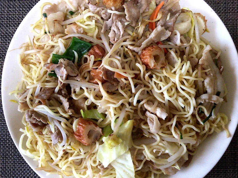 塩焼きそば|ばーさんさん