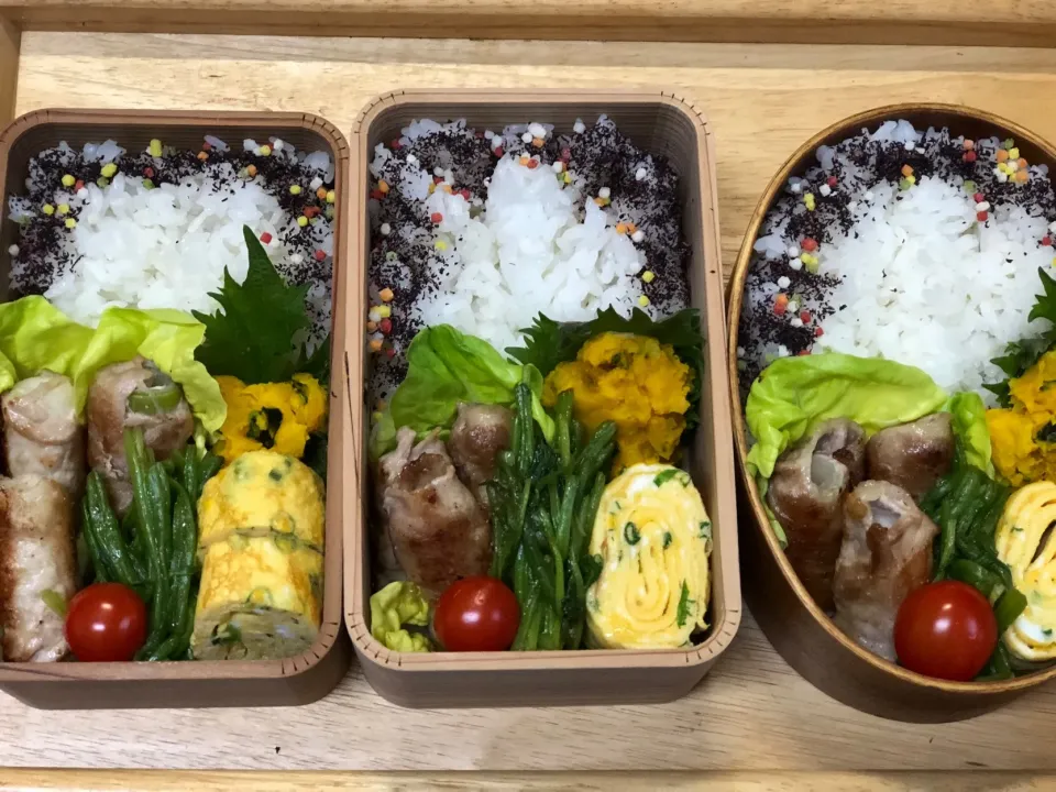 白葱の豚肉巻き 弁当|弁当 備忘録さん