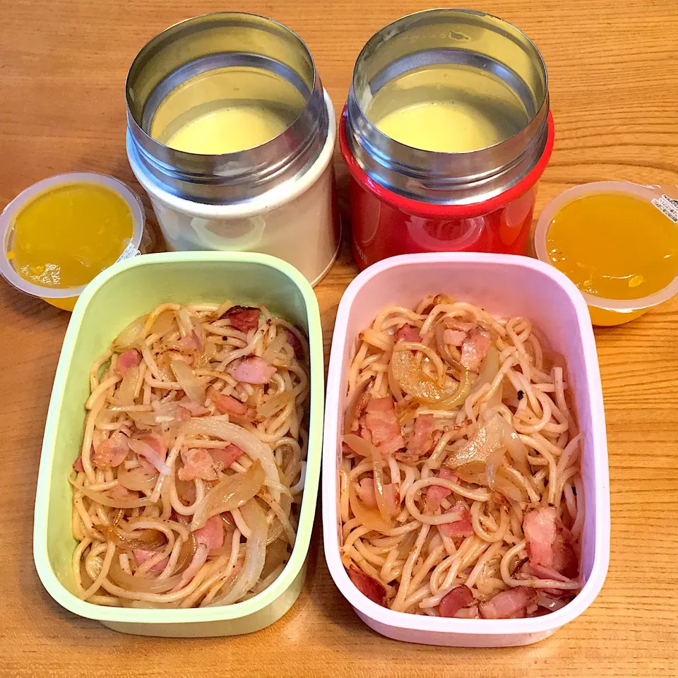 スパゲティ スープ 弁当|ツインズママさん