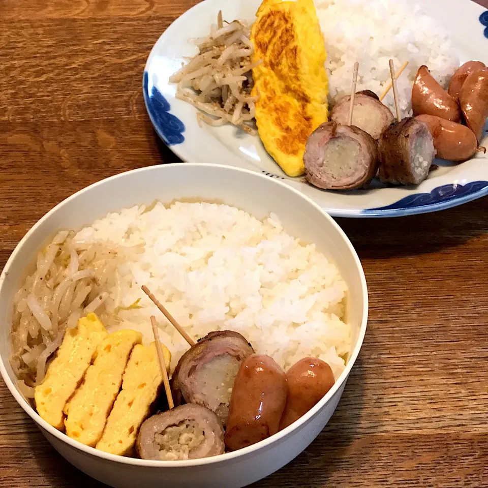 Snapdishの料理写真:かあちゃん弁当＆置き弁|tenoaさん