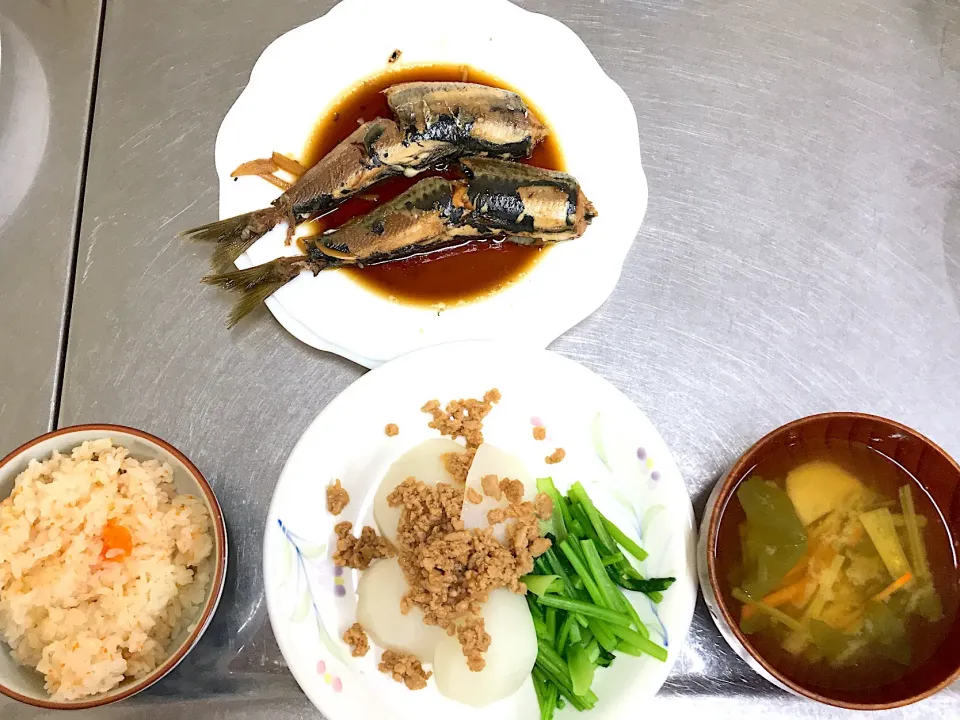 Snapdishの料理写真:男の料理教室 四月|y,ikedaさん