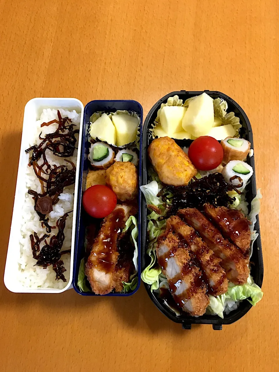 Snapdishの料理写真:今日のお弁当♡2018.4.12.|kimikimiさん