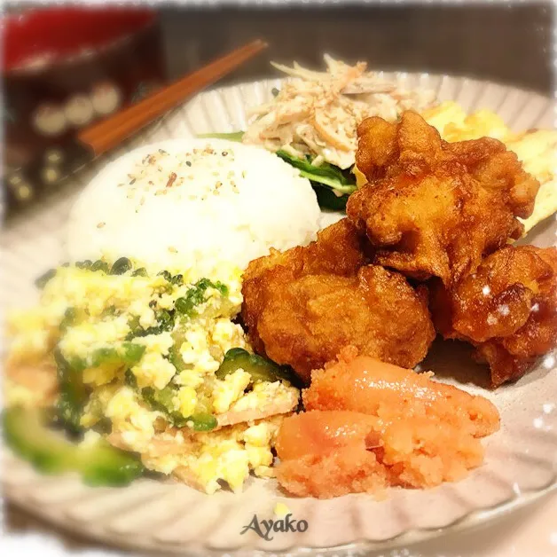 Snapdishの料理写真:和んプレートご飯(*^^*)|亜矢子さん