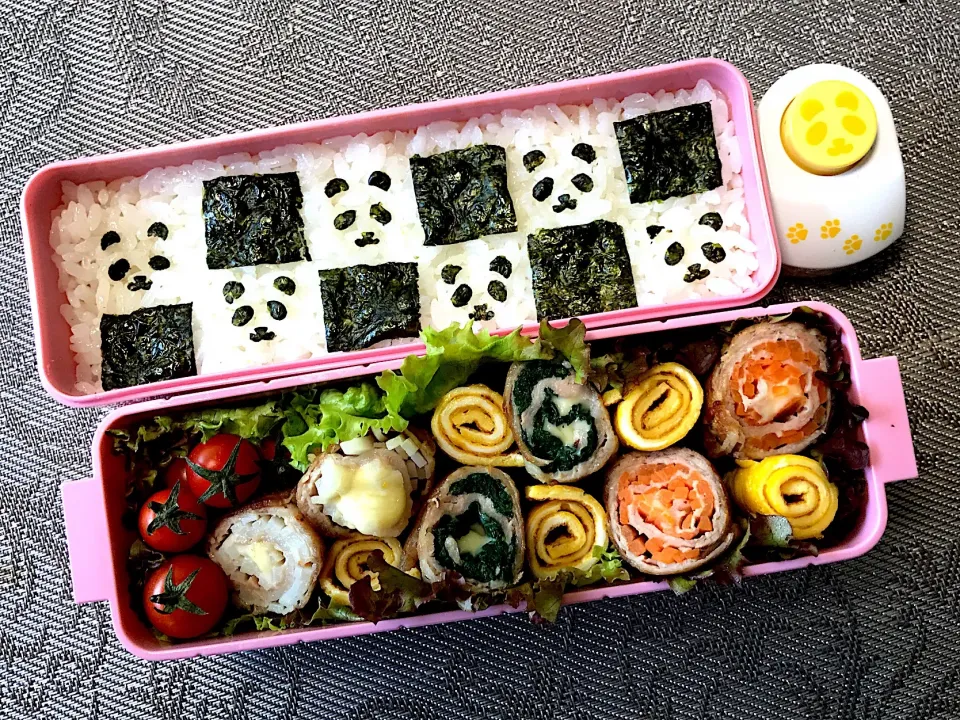 パンダちゃん🐼お弁当。|RKさん