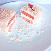 桜のケーキ|ハクヨワネさん