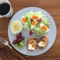 Snapdishの料理写真:Breakfast!!|りよさん