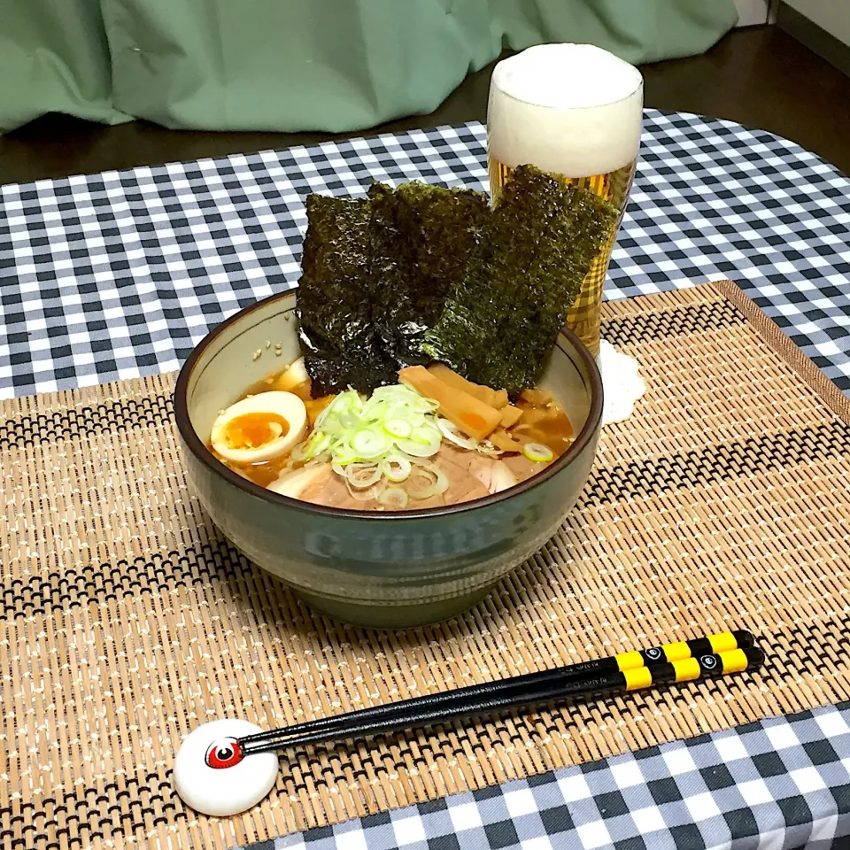 Snapdishの料理写真:出前一丁ラーメン🍜  (^-^)|Kei Satoさん