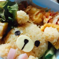 Snapdishの料理写真:クマ お弁当|ハーさんさん