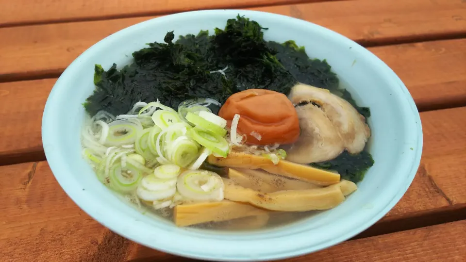 岩のり梅ラーメン@ひたち海浜公園|kamekameさん