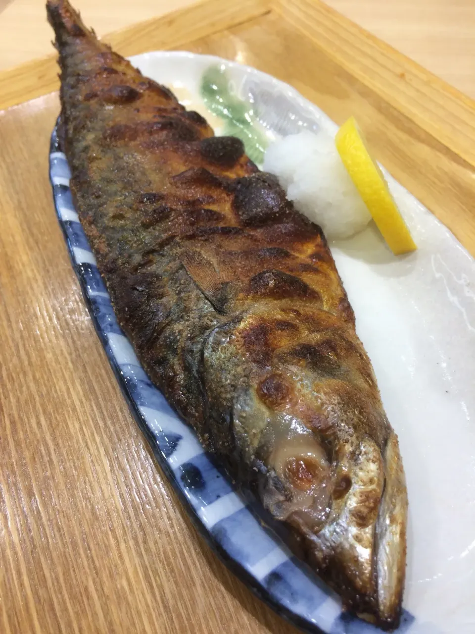 頭付きとろさばの塩焼き|Yoshiさん