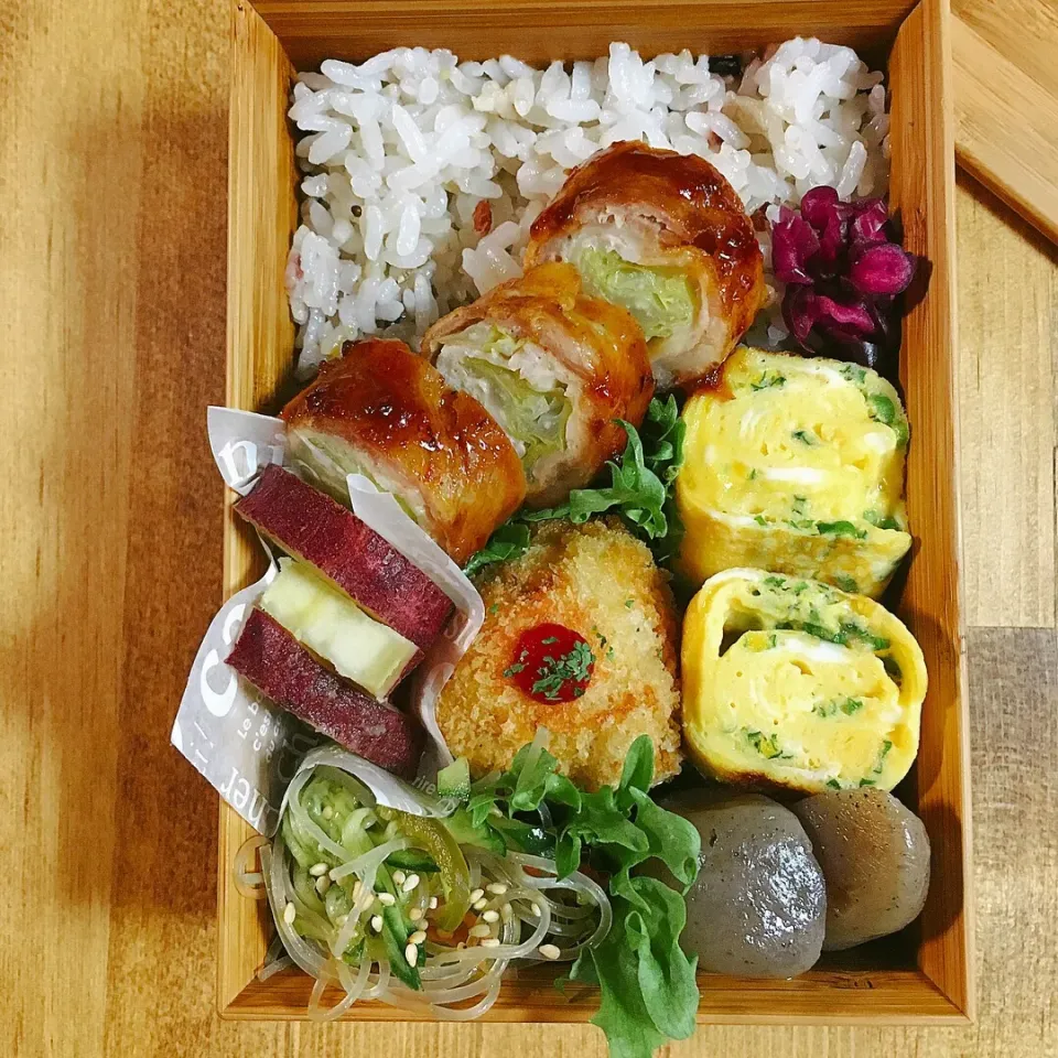 Snapdishの料理写真:夜勤弁当 2018.04.14|＊emio＊さん