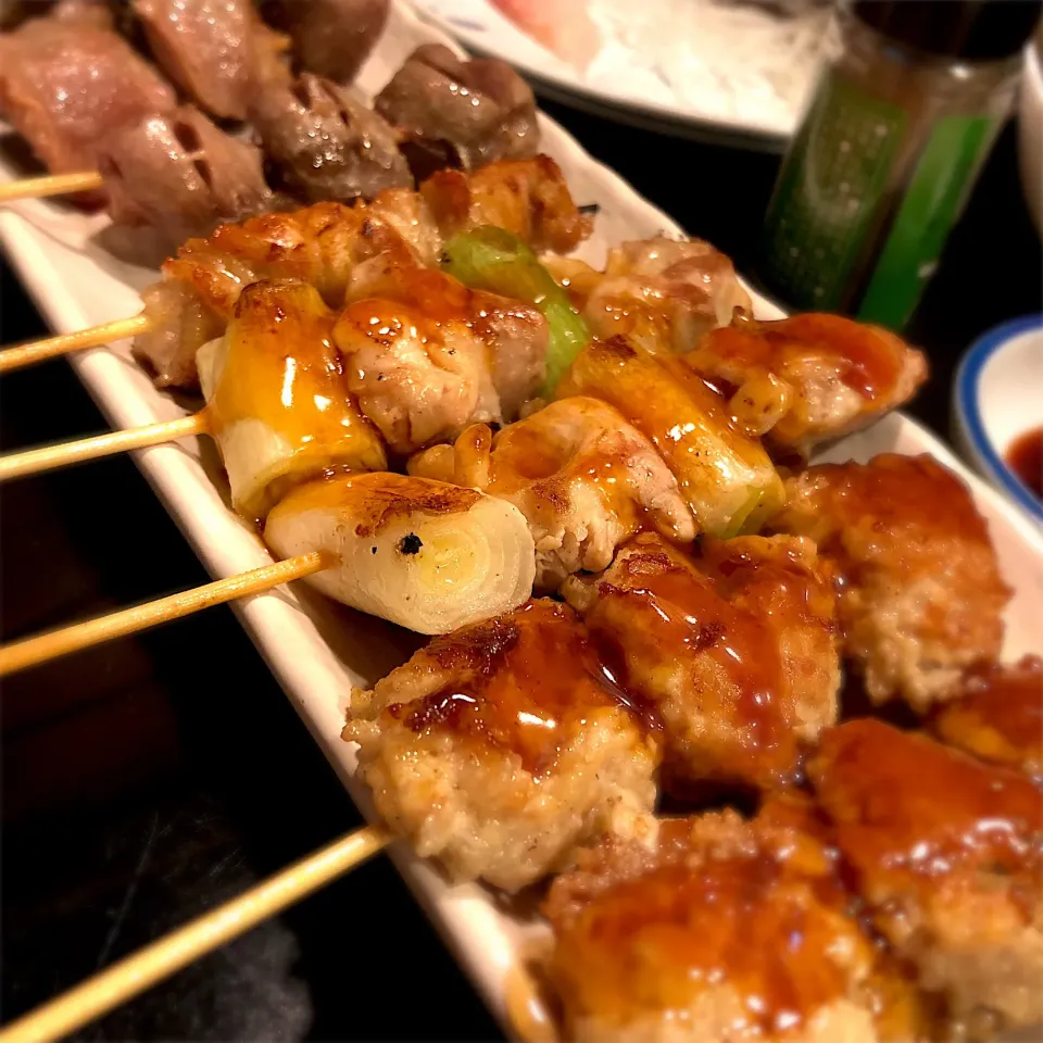 焼き鳥屋さん「鳥房」で。
京都 伏見 丹波橋通|Hiro Yanさん