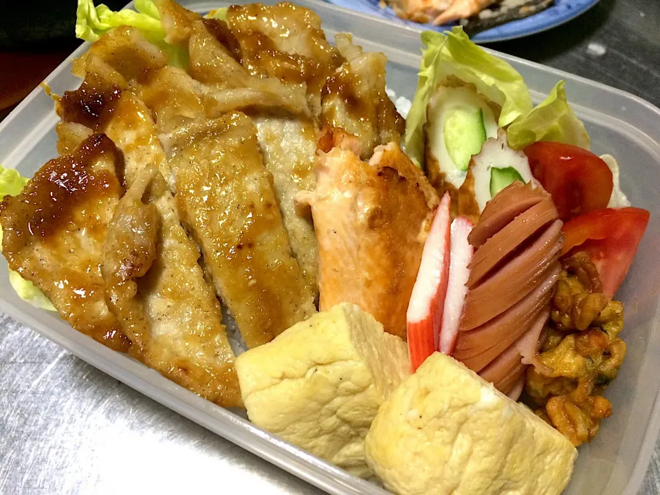 Snapdishの料理写真:長男弁当🍱|ヅッキーさん