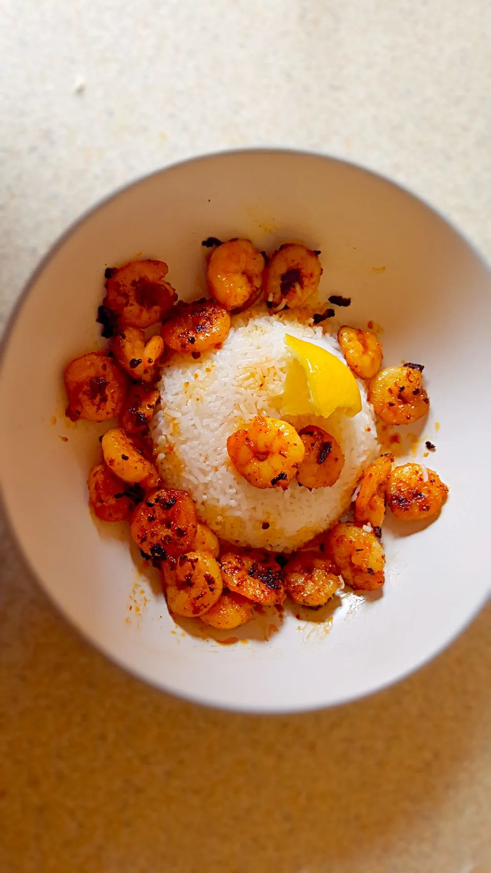 Cajun and honey prawns|park aliceさん