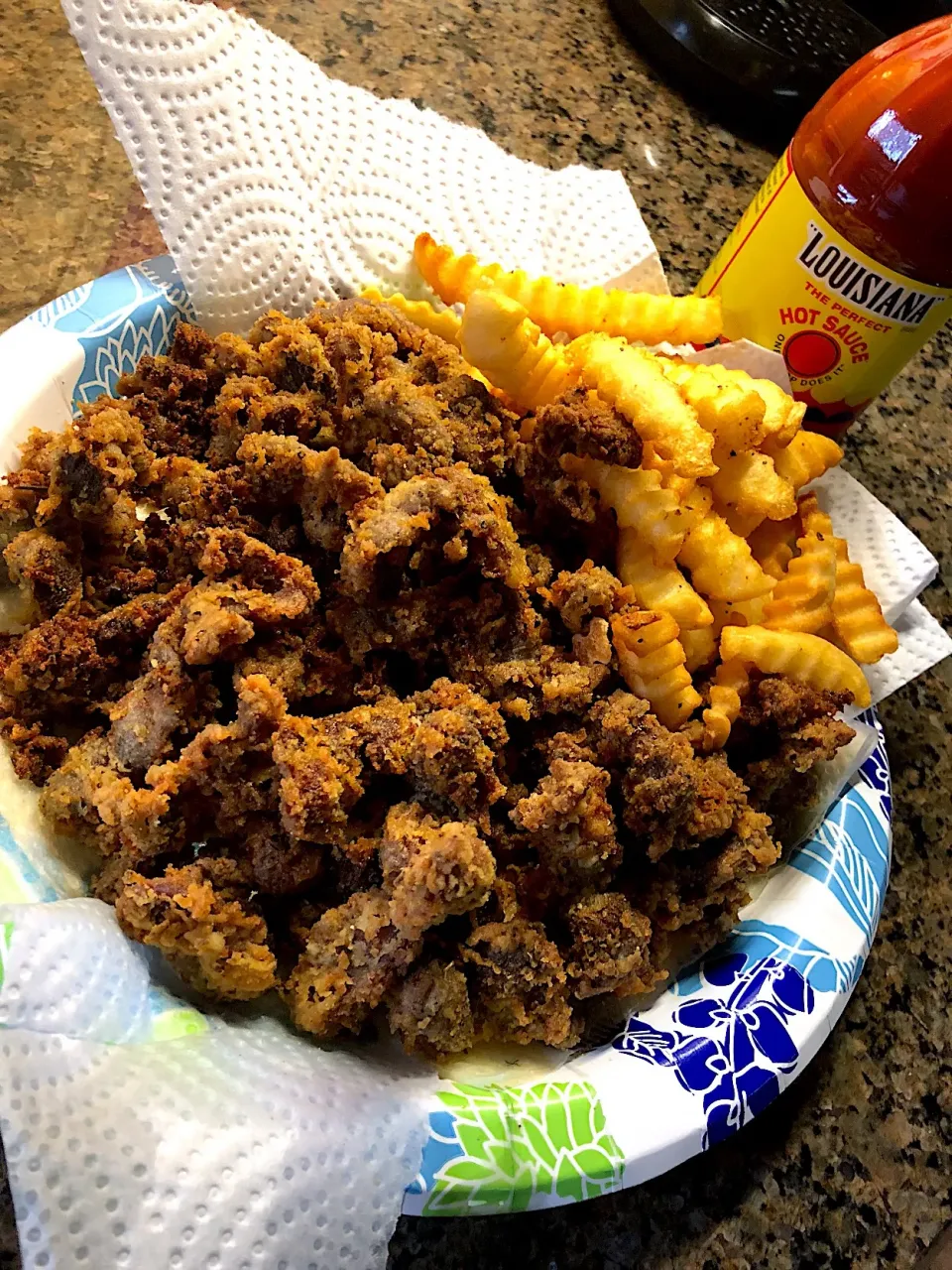 Snapdishの料理写真:Deep fried Gizzards|Tawanjaさん