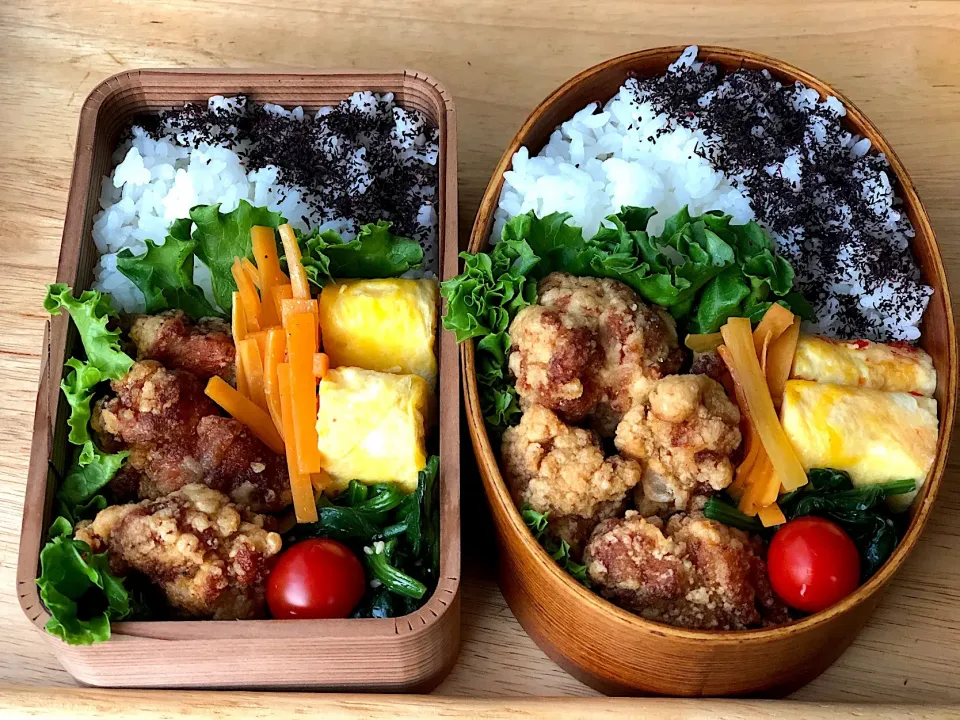 鶏の唐揚げ 弁当|弁当 備忘録さん