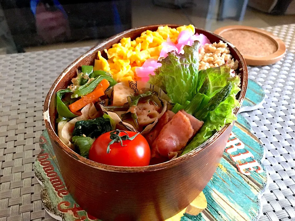 Snapdishの料理写真:今日のお弁当( ･∀･)ﾉｼ|あっきさん