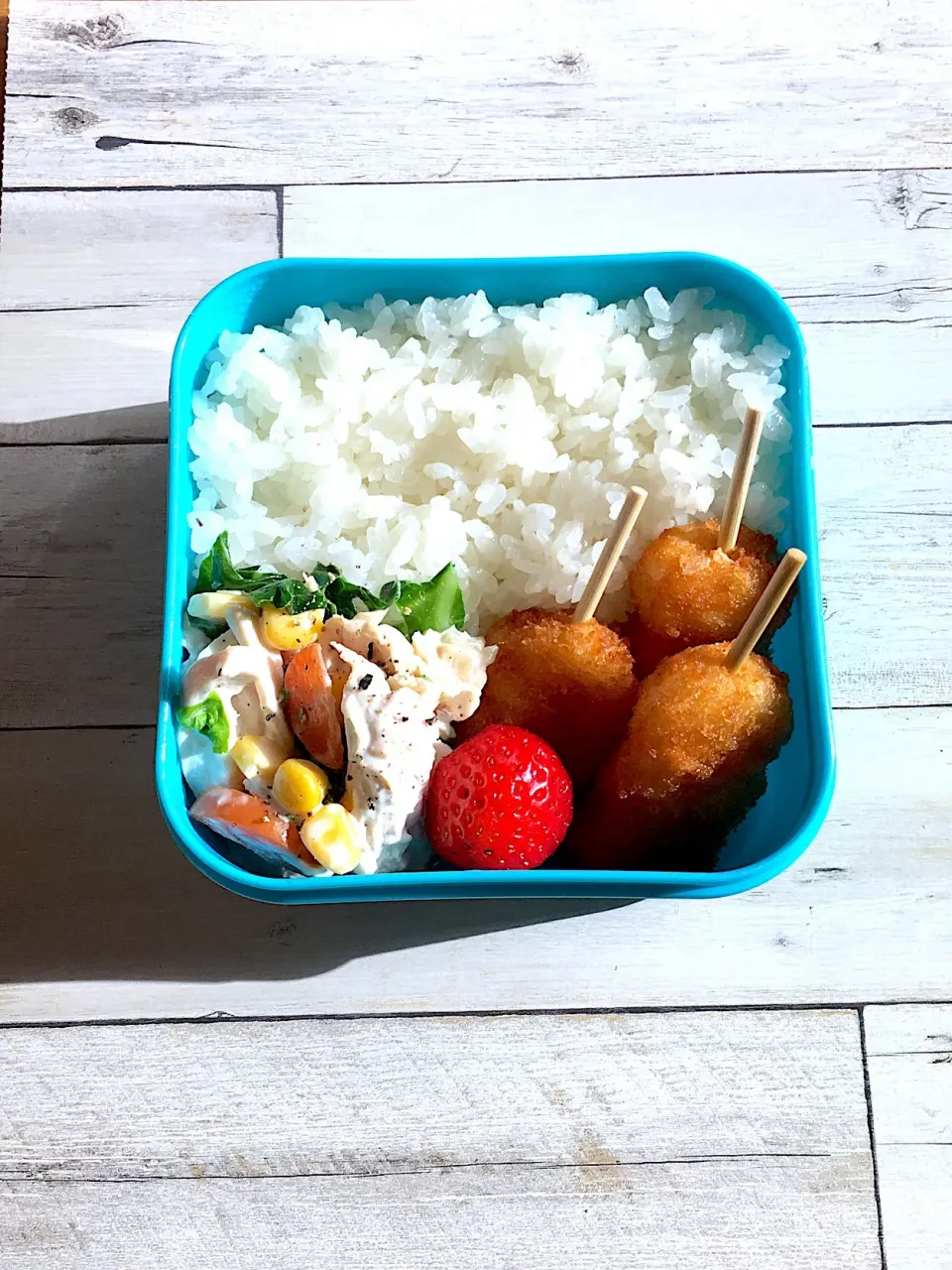 Snapdishの料理写真:串カツ弁当|Rieさん