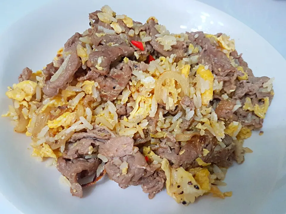 Shabu beef fried rice 😋😀😍|🌷lynnlicious🌷さん