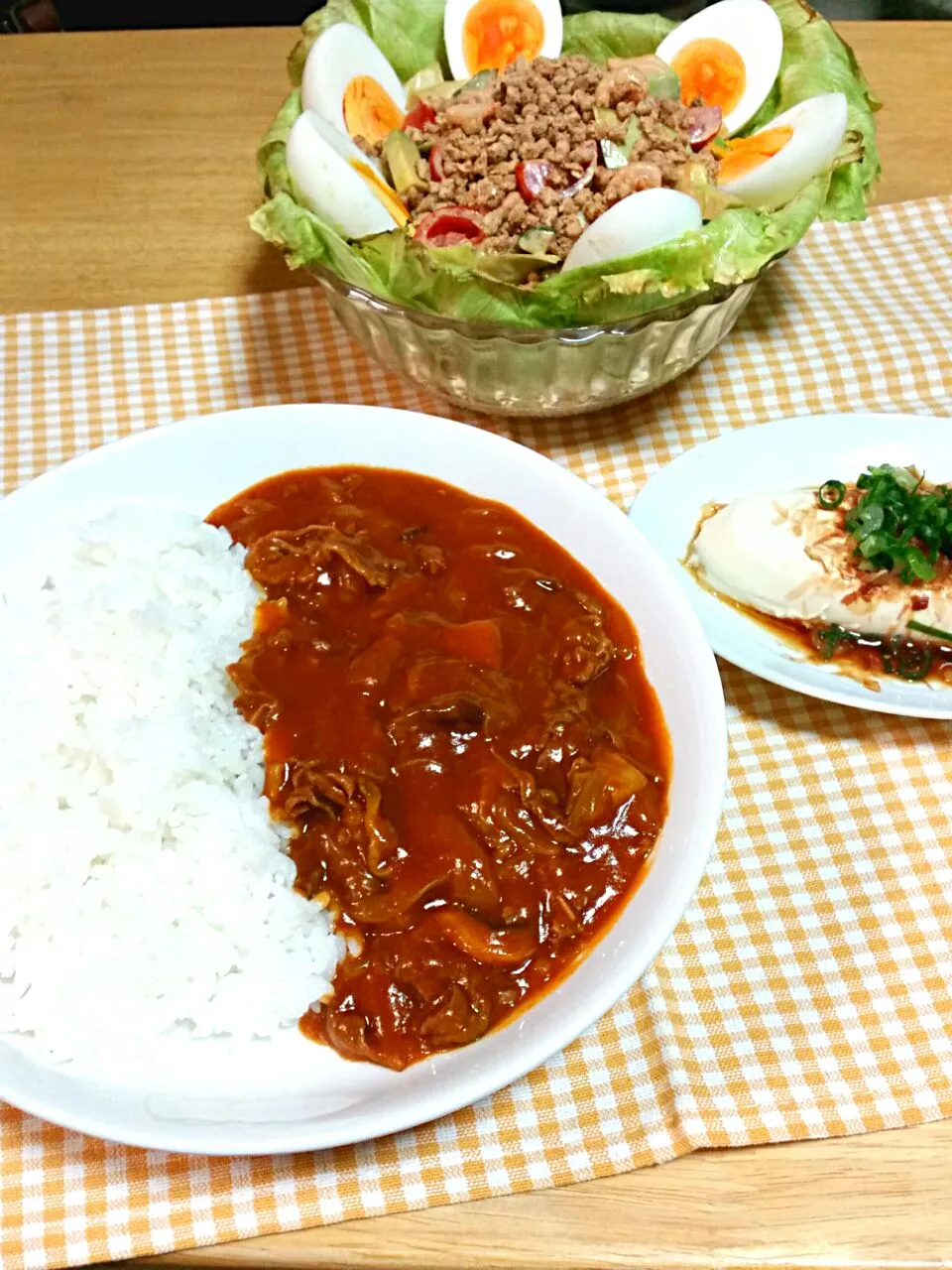 ハヤシライスの晩ごはん|まーやんさん