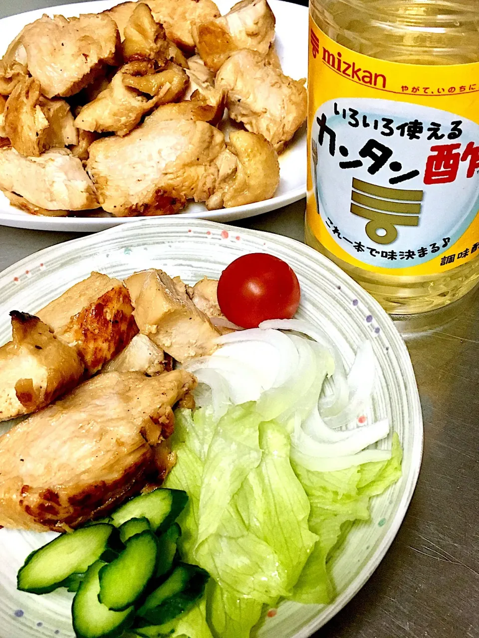 カンタン酢で鶏むね肉のさっぱり焼き🐓#カンタン酢#鶏むね肉|kiroさん