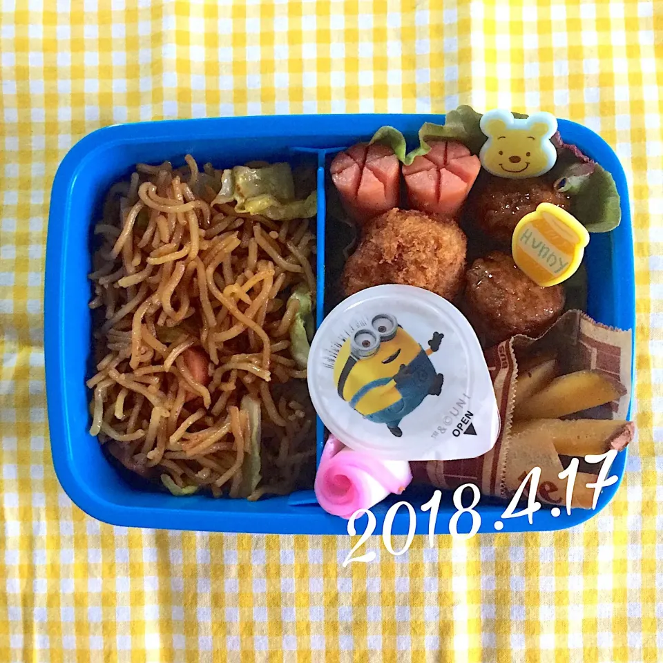 焼きそば弁当♡|カイサナママさん