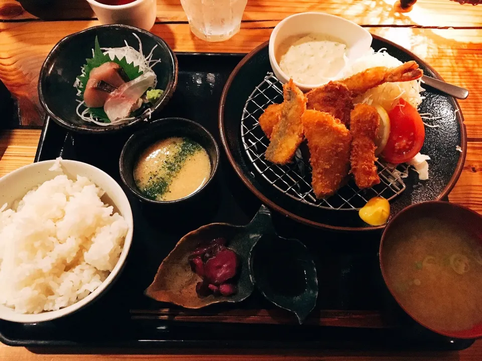 ミックスフライ定食|chan mitsuさん