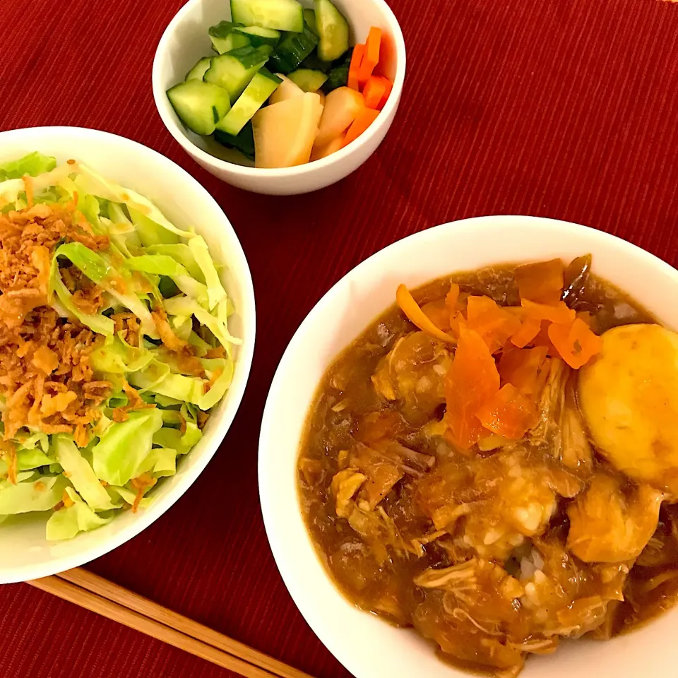 チキンカレー ゆで卵入り|きょうさん