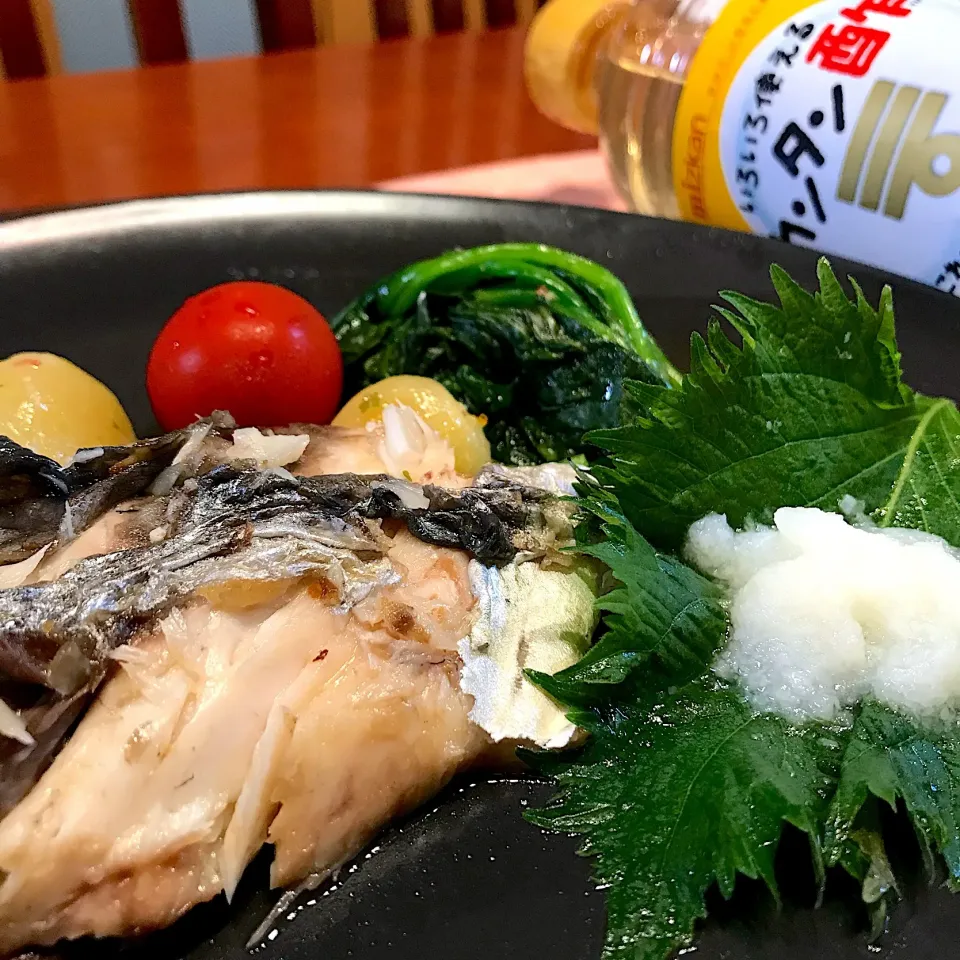 Snapdishの料理写真:#モニター当選ありがとうございます  #カンタン酢 で サゴシの照り焼き🐟 さっぱりのお味で 美味しくいただきました|mokoさん